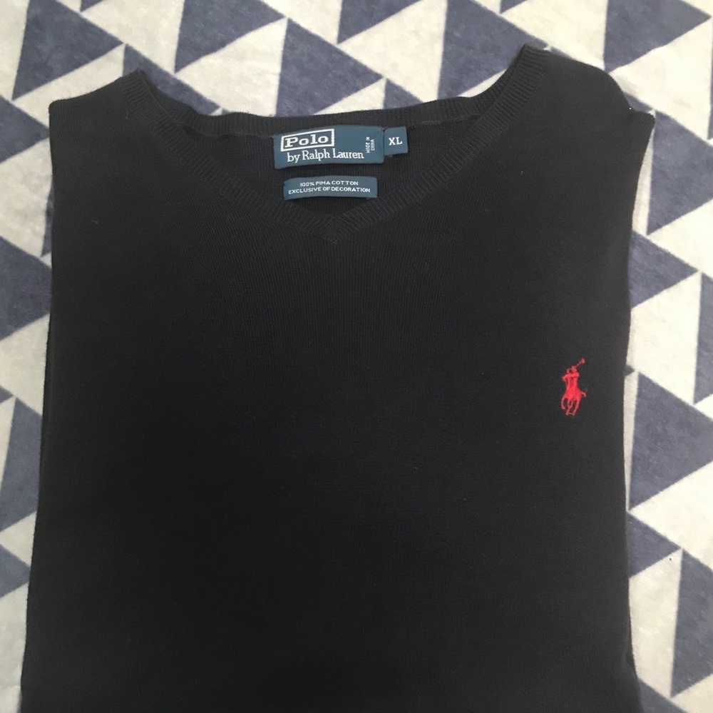 Men’s V-Neck Sweater from Polo by Ralph Lauren - Picture 4 of 5